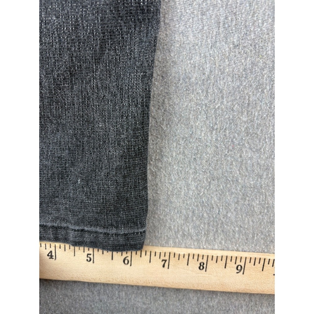 Calvin Klein Jeans Women's Size 7 Dark Gray Wash High Rise‎ Straight Leg Denim - Picture 8 of 10